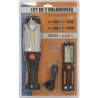 2 Baladeuses LED rechargeables