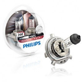 coffret 2 Ampoules H4 Philips VisionPlus 